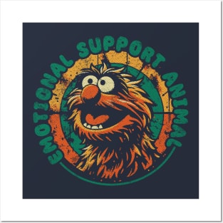 Emotional Support Animal - Muppets Posters and Art